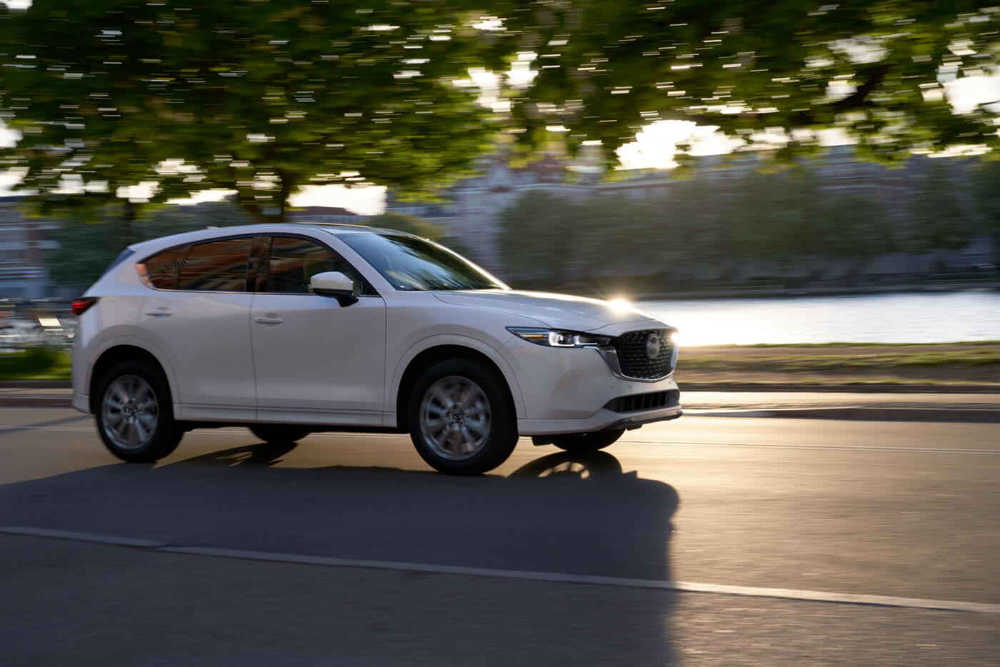 Mazda CX-5 Turbo signature 2022 sur la route