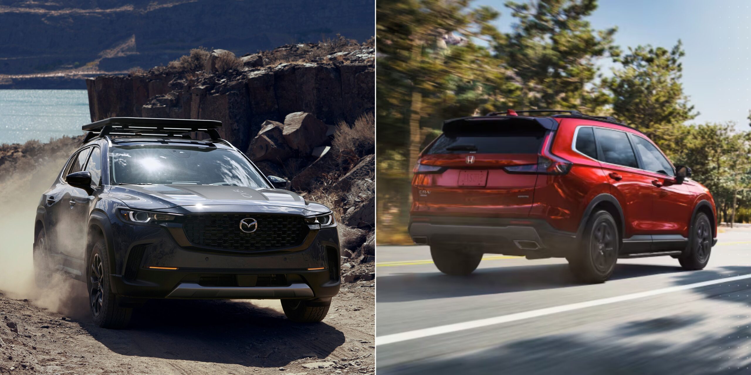 Comparatif VUS 2024 : Mazda CX-50 vs Honda CR-V